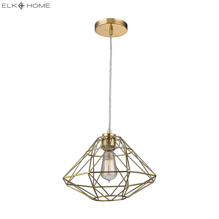 Paradigm 13 Wide 1-Light Pendant - Gold Image 2