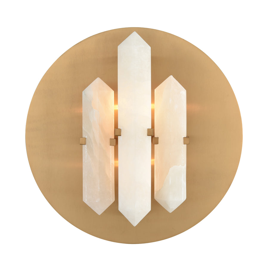 Annees Folles 14 High 2-Light Sconce - White Image 1