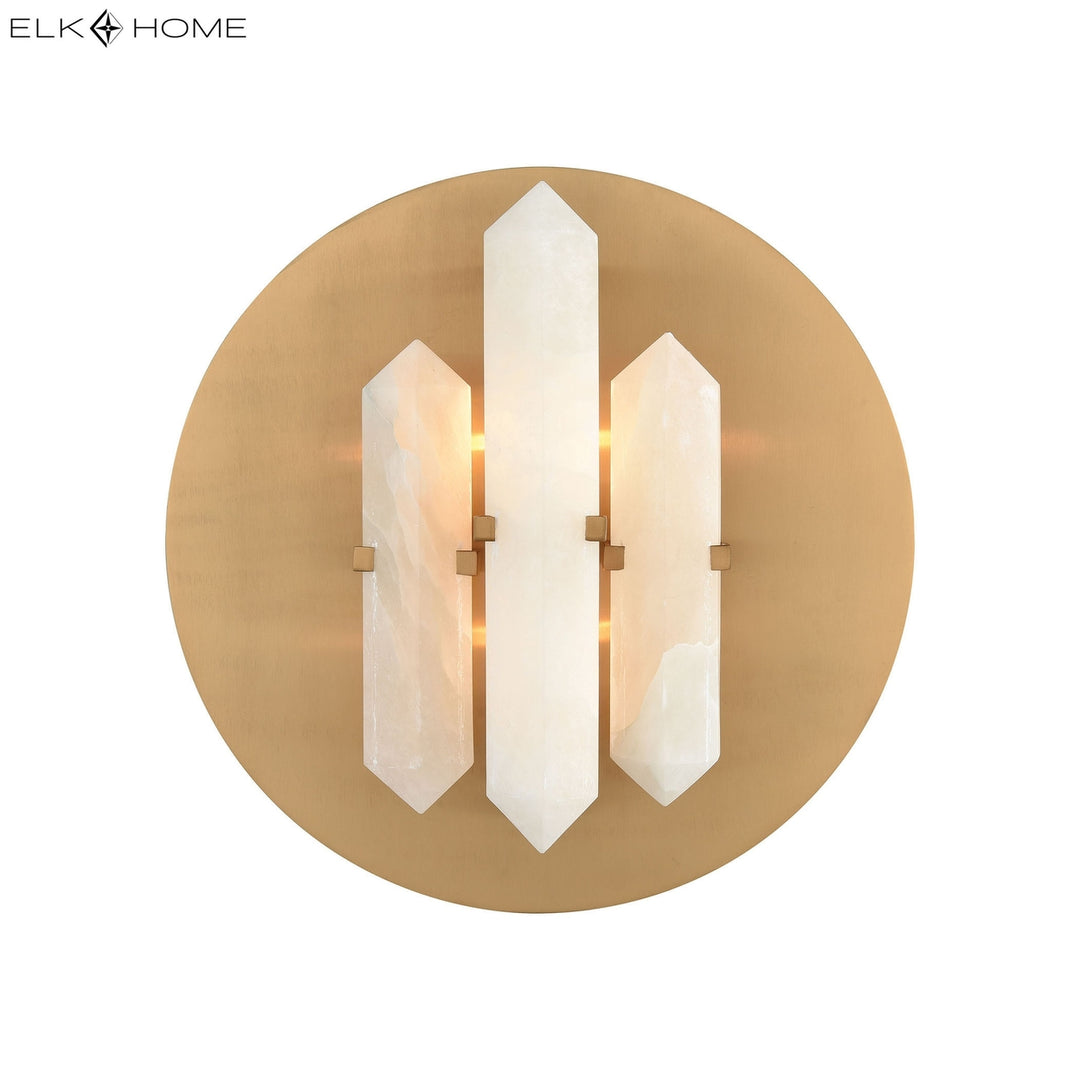 Annees Folles 14 High 2-Light Sconce - White Image 2