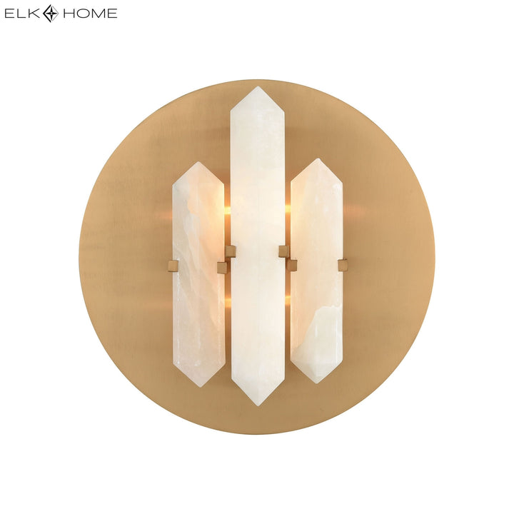 Annees Folles 14 High 2-Light Sconce - White Image 2