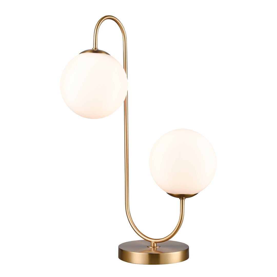 Moondance 22 High 2-Light Table Lamp - Aged Brass Image 1