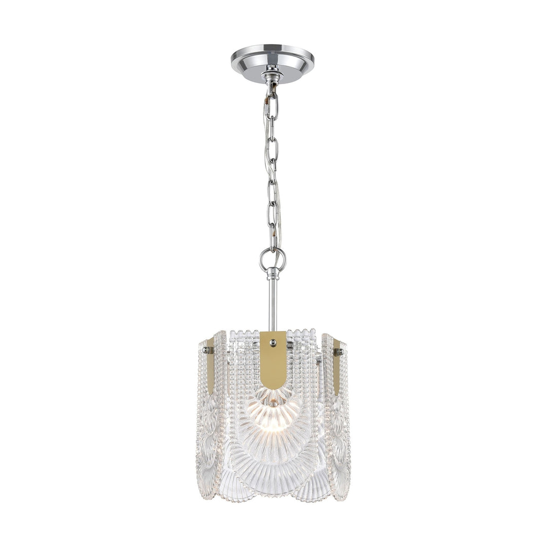 Darjeeling 8.5 Wide 1-Light Mini Pendant - Clear Image 1