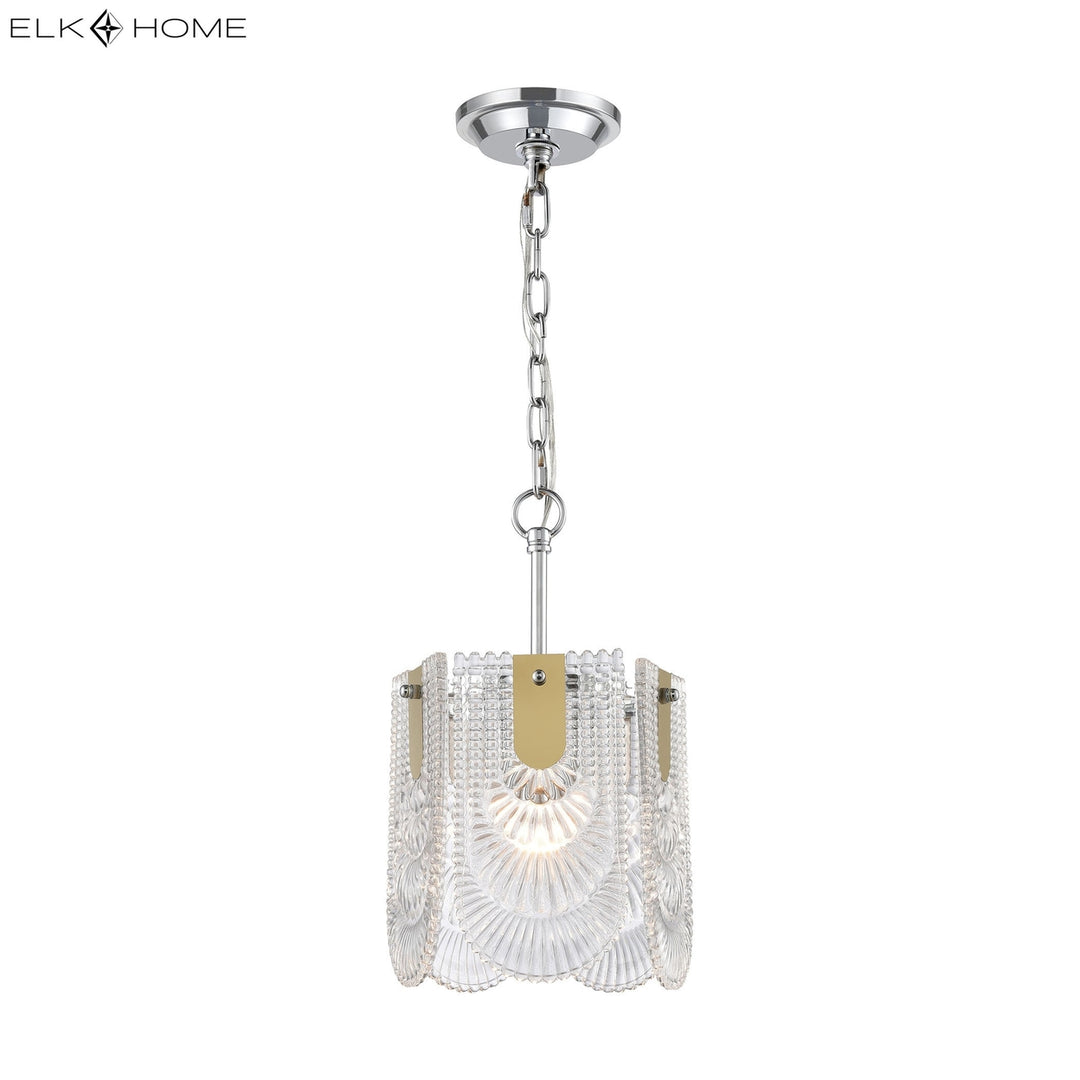 Darjeeling 8.5 Wide 1-Light Mini Pendant - Clear Image 2