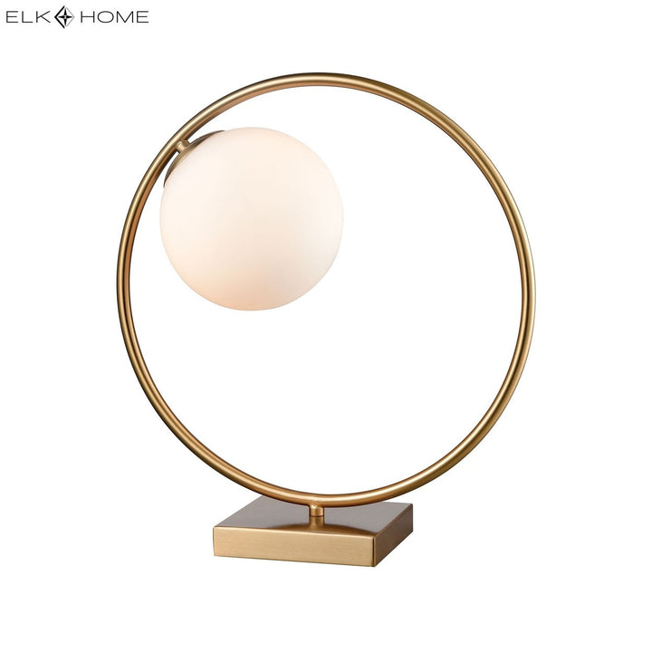 Moondance 15 High 1-Light Table Lamp - Aged Brass Image 2