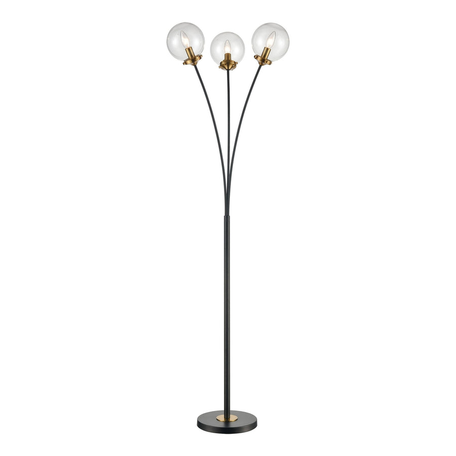 Boudreaux 64 High 3-Light Floor Lamp - Matte Black [D4481] Image 1