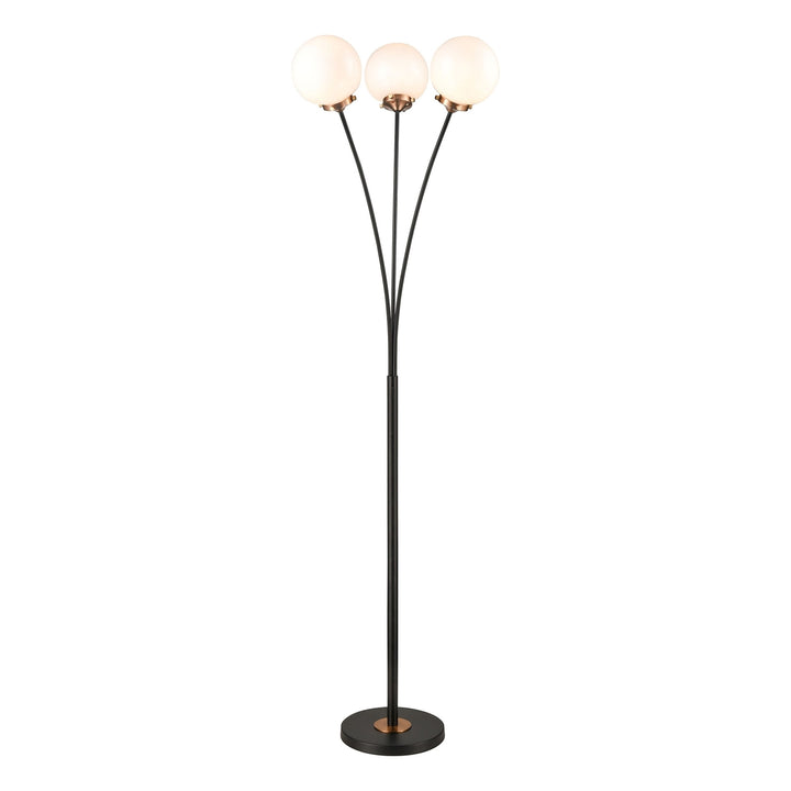 Boudreaux 64 High 3-Light Floor Lamp - Matte Black [D4581] Image 1