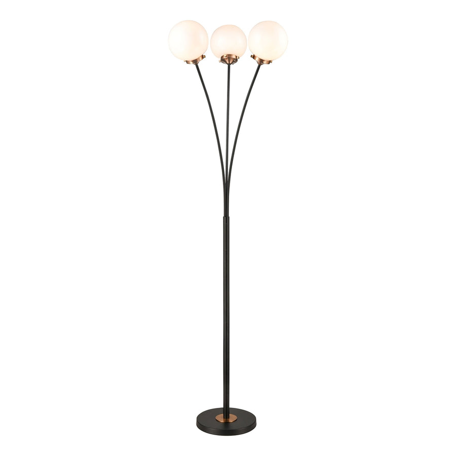 Boudreaux 64 High 3-Light Floor Lamp - Matte Black [D4581] Image 1