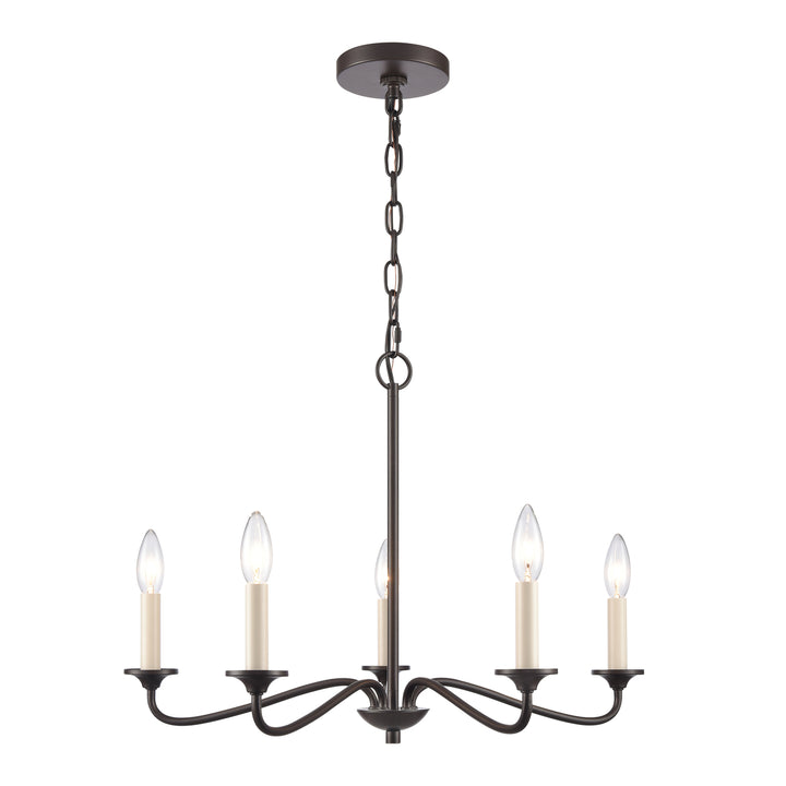 Quinn 24 Wide 5-Light Chandelier Image 1