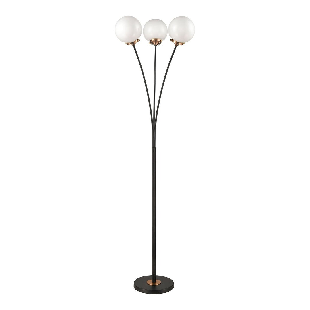 Boudreaux 64 High 3-Light Floor Lamp - Matte Black [D4581] Image 2