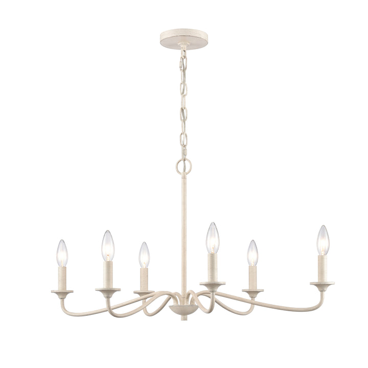 Quinn 30 Wide 6-Light Chandelier Image 1