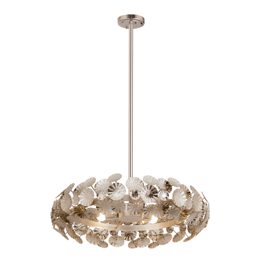 Camora 26 Wide 3-Light Pendant - Nickel Image 1