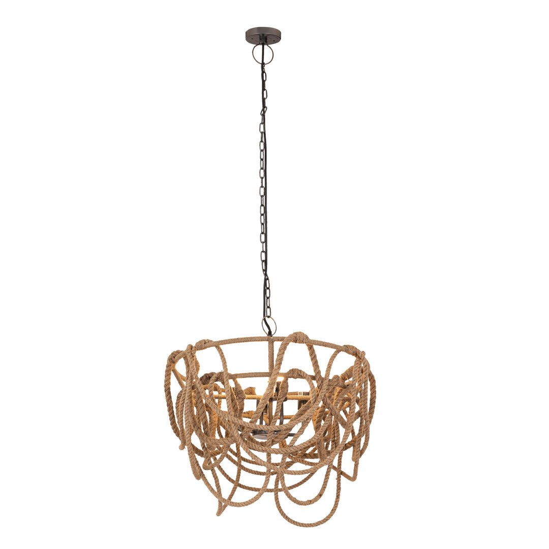 Macon 26 Wide 4-Light Pendant - Natural Image 1