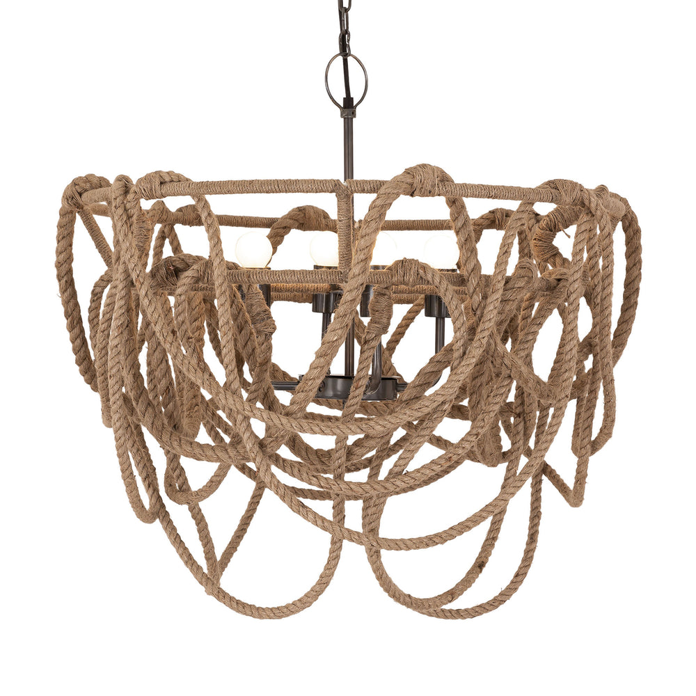 Macon 26 Wide 4-Light Pendant - Natural Image 2