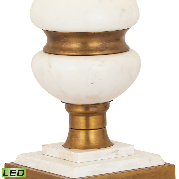 Packer 30 High 1-Light Table Lamp - Aged Brass - Includes LED Bulb Image 3