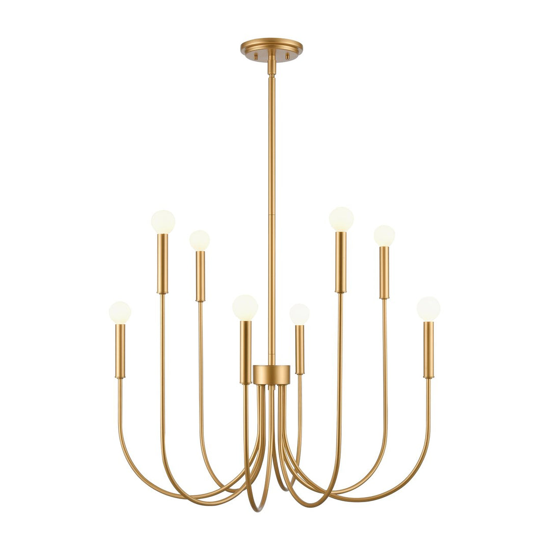 Ulla 28 Wide 8-Light Chandelier Image 1