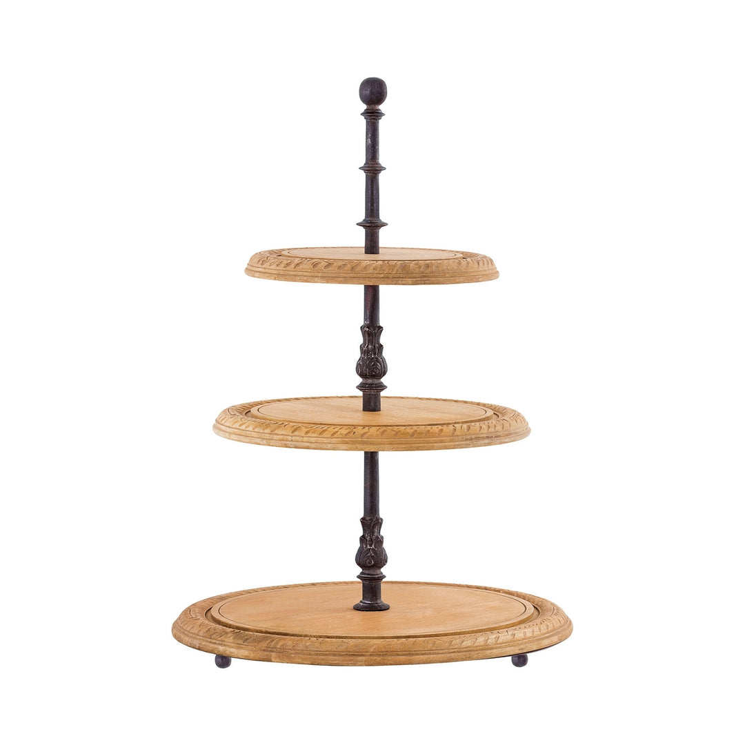 Mango Wood Etagere Image 1