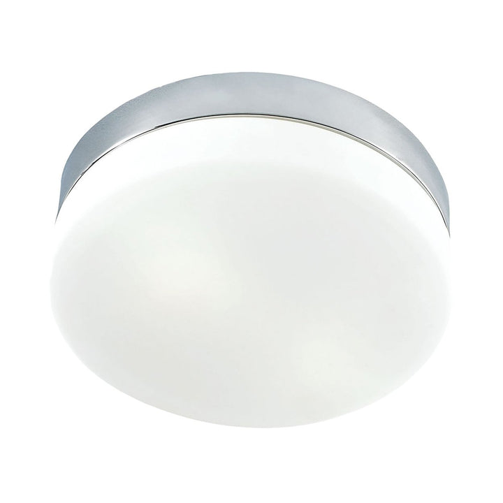 Disc 9 Wide 2-Light Flush Mount - Gray Image 1