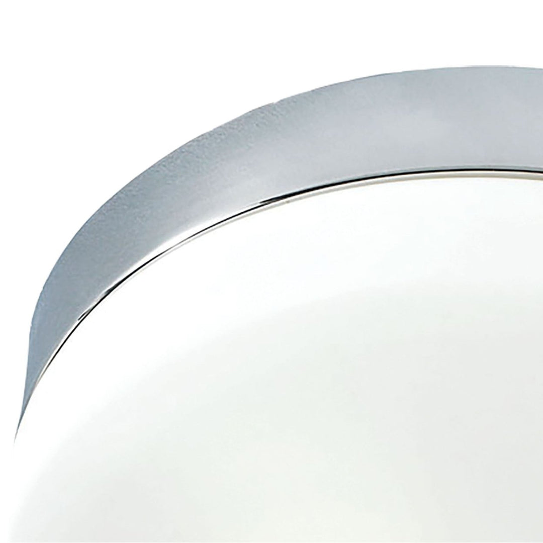 Disc 9 Wide 2-Light Flush Mount - Gray Image 2