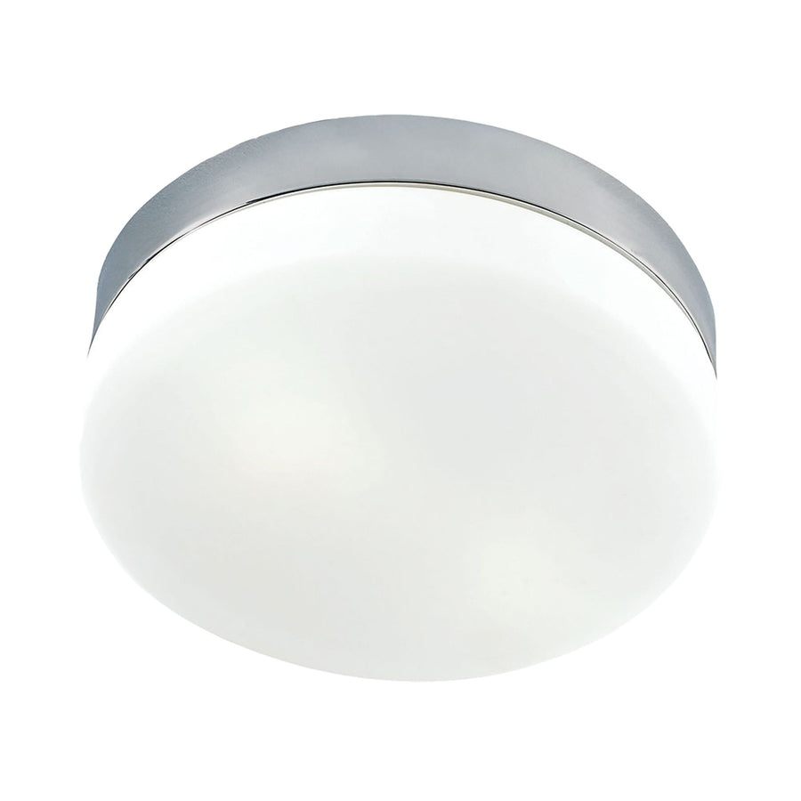 Disc LED 9 Wide 1-Light Flush Mount - Gray Image 1