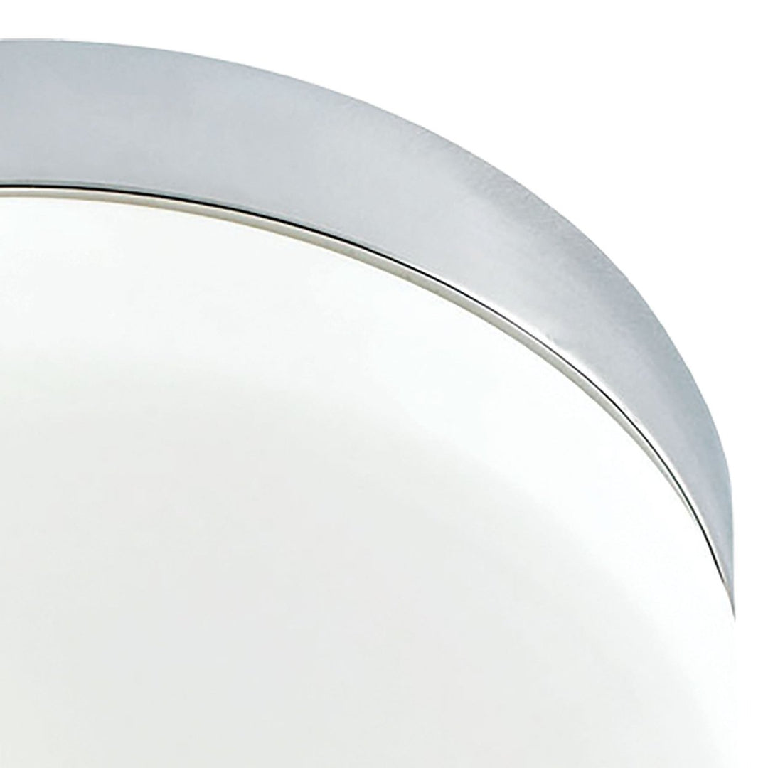 Disc 9 Wide 2-Light Flush Mount - Gray Image 5