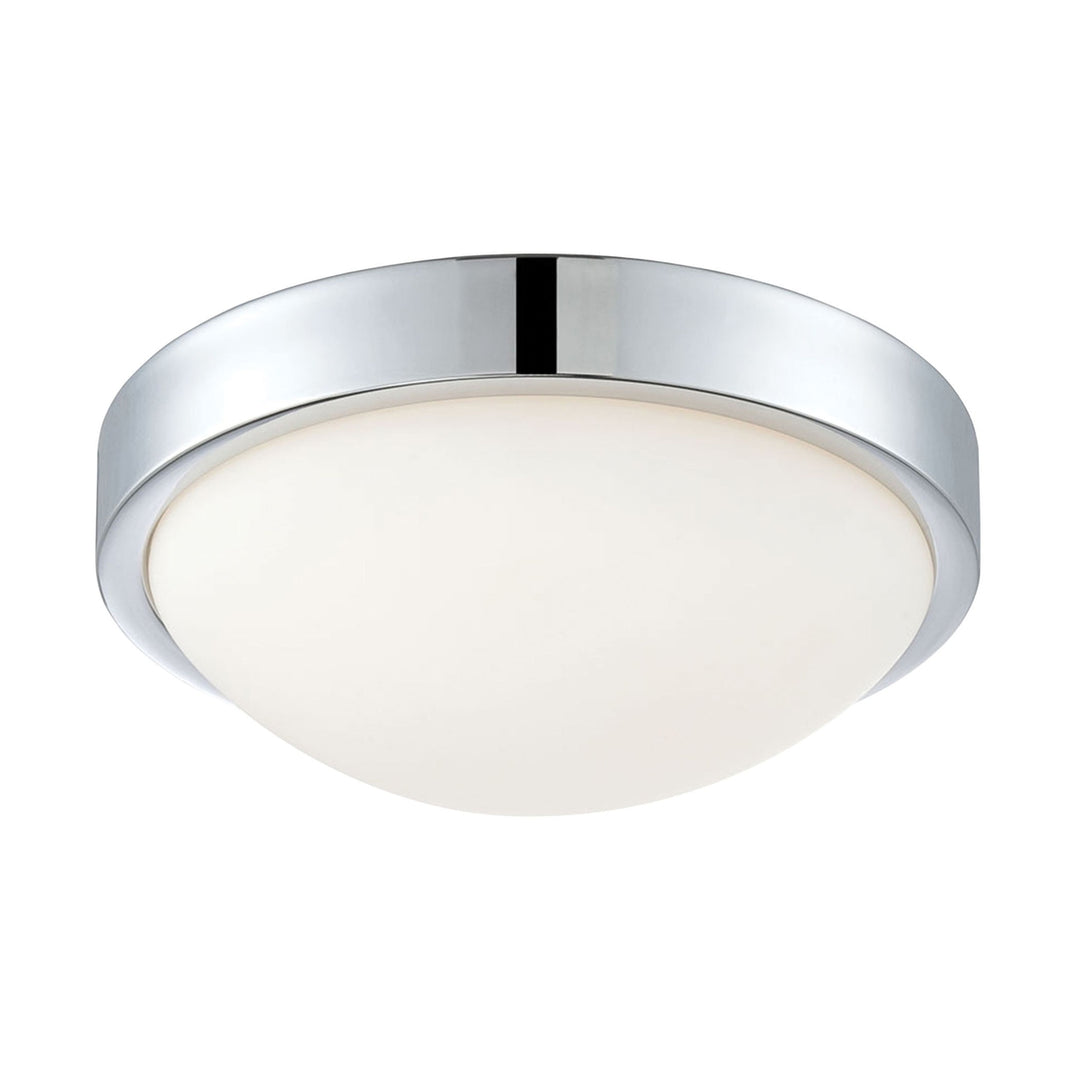 Sydney 12.3 Wide 1-Light Flush Mount - Chrome Image 1