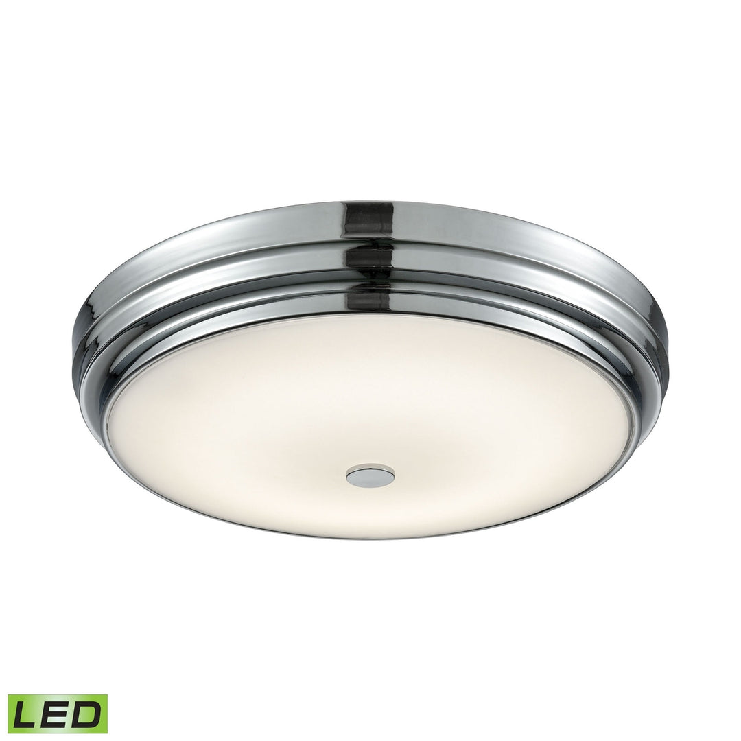 Garvey 15.75 Wide 1-Light Flush Mount - Chrome Image 1