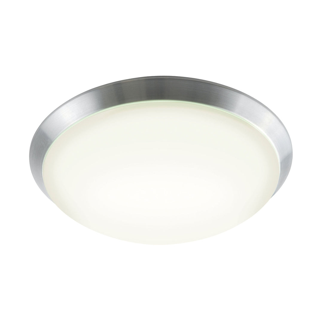 Luna 15.5 Wide Integrated LED Flush Mount - Brushed Aluminum Image 1