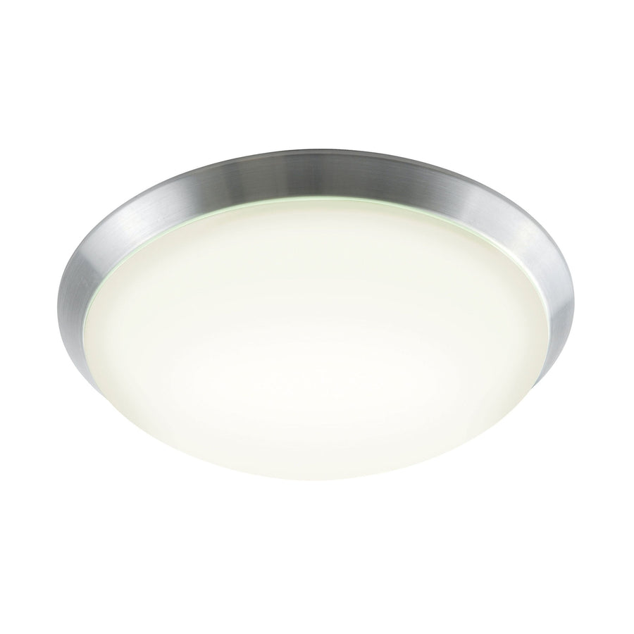 Luna 18 Wide Integrated LED Flush Mount - Brushed Aluminum Image 1