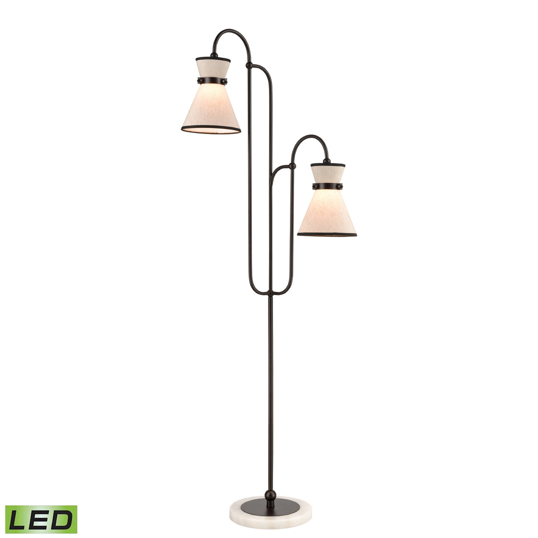 Emsworth 63 High 2-Light Floor Lamp Image 1