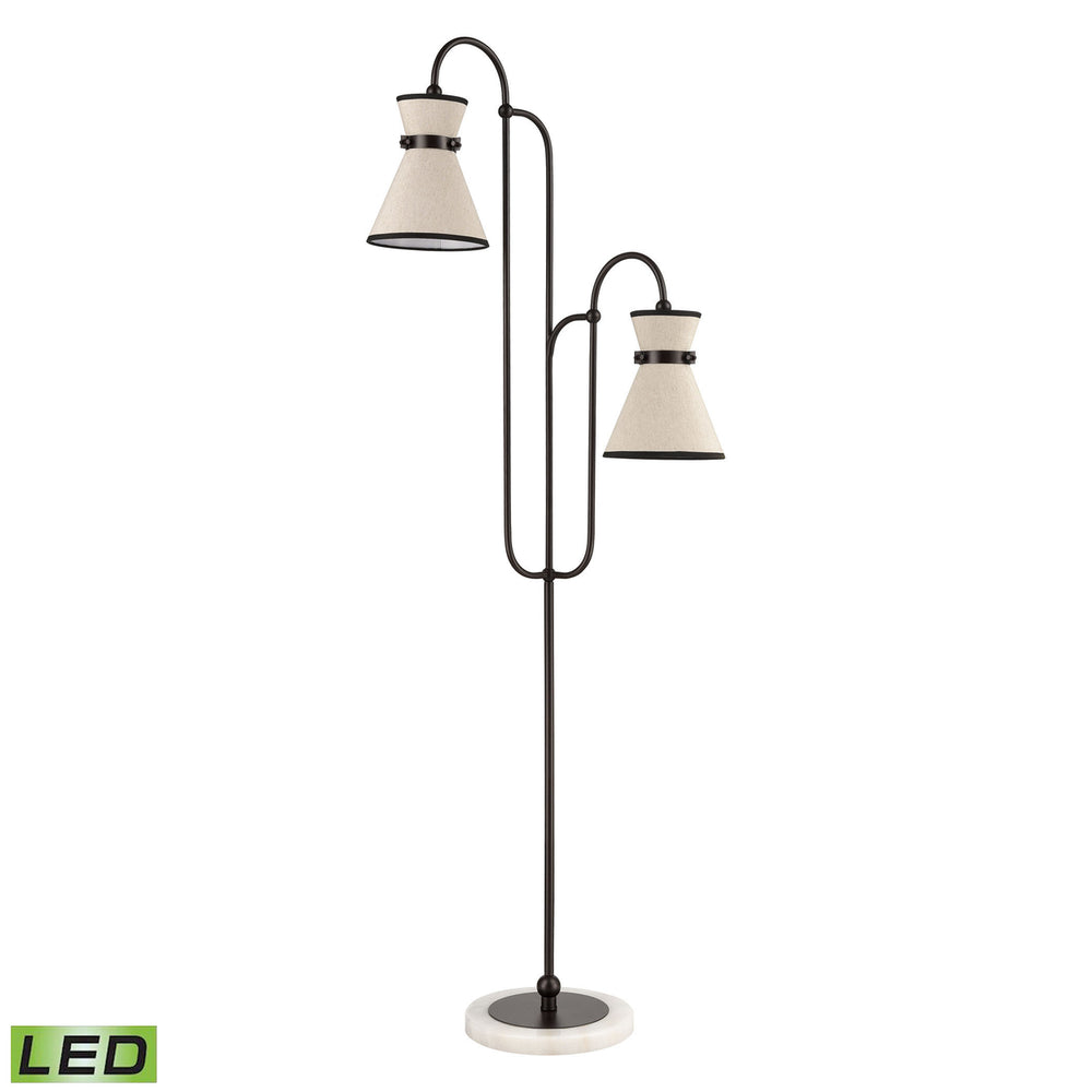 Emsworth 63 High 2-Light Floor Lamp Image 2