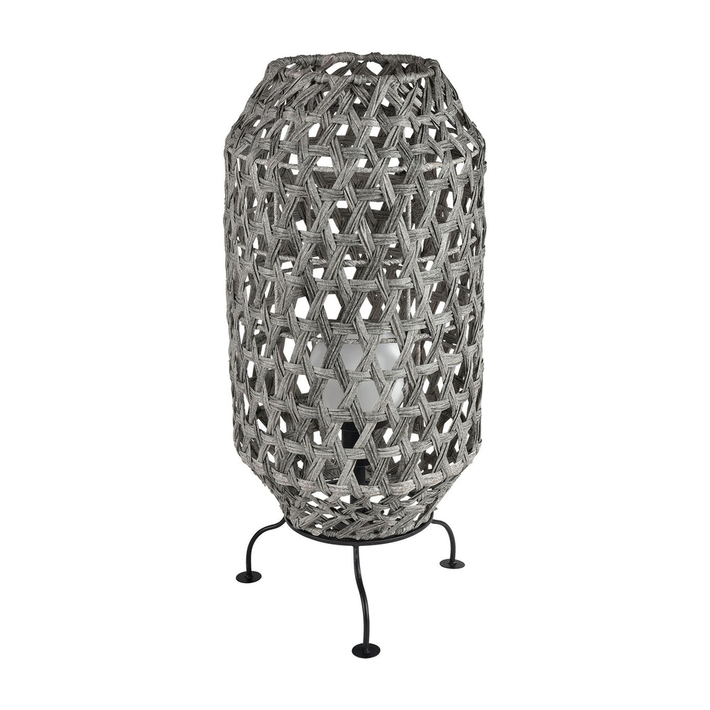 Banaue 36 High 1-Light Outdoor Table Lamp - Gray Image 2
