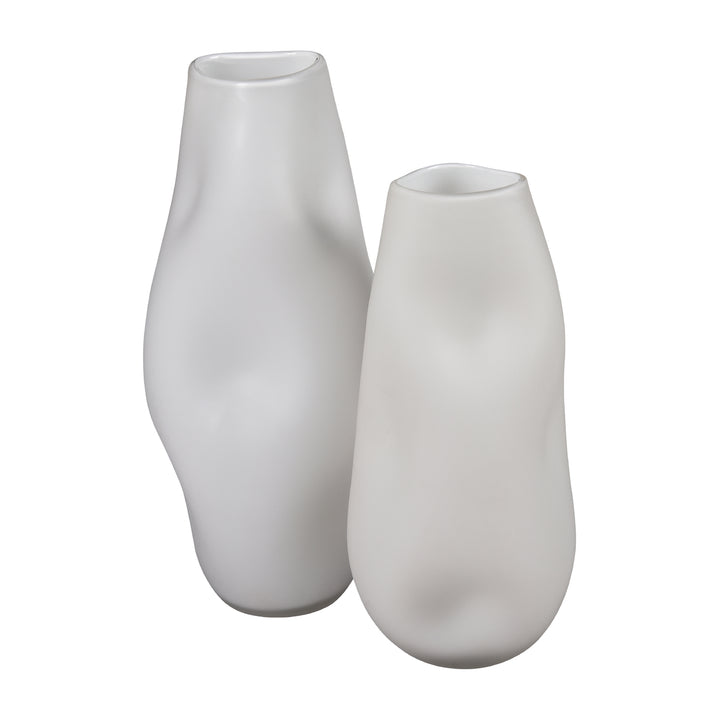 Dent Vase - Small White Image 2