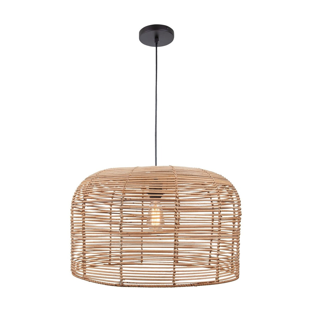 Basco 24 Wide 1-Light Pendant - Natural Image 3