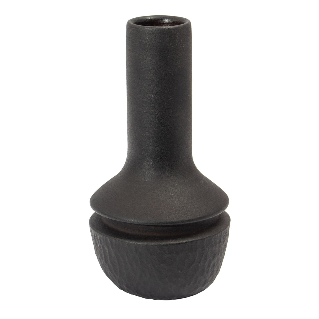 Shadow Vase - Medium Matte Black Image 1
