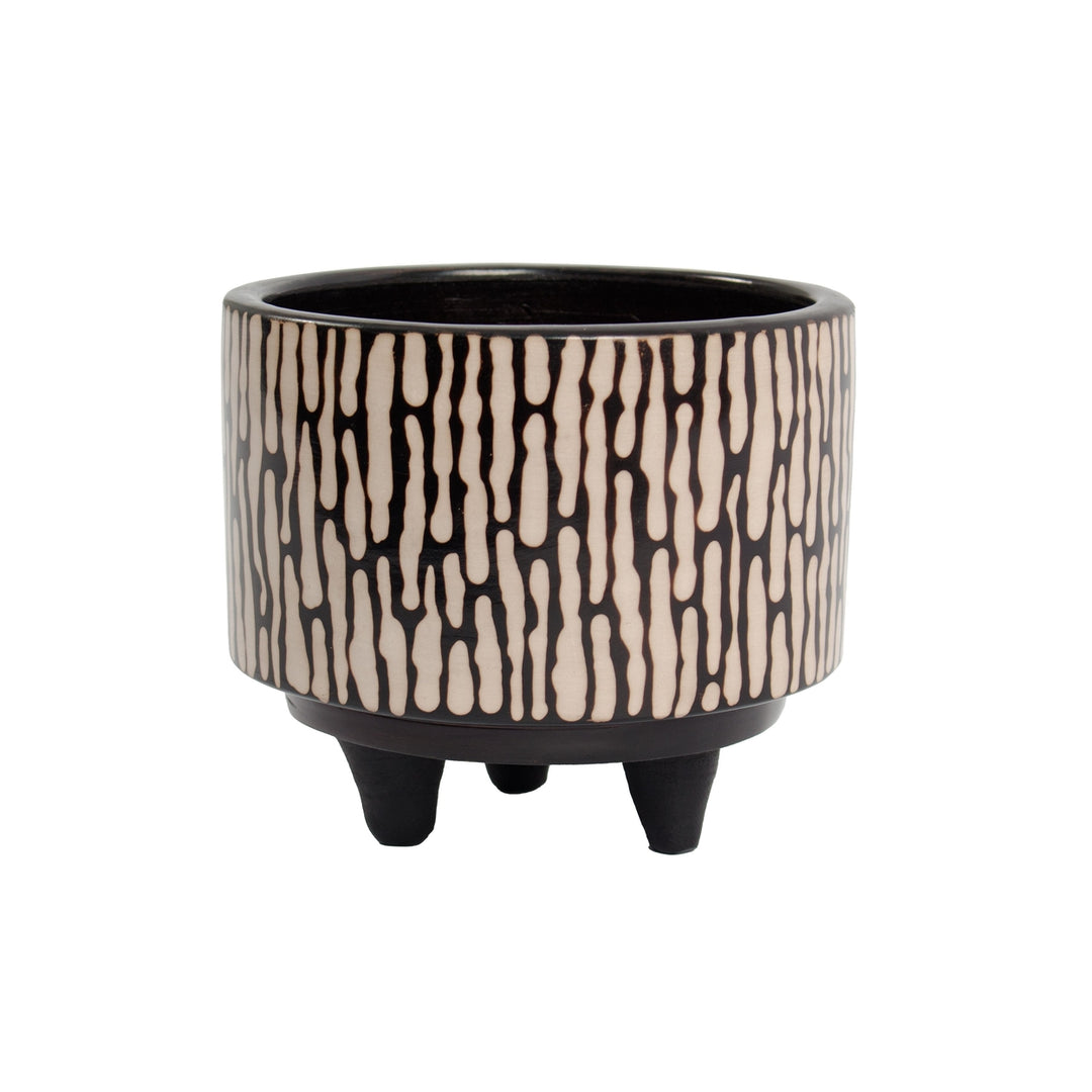 Ofelia Planter - Small Black Image 1