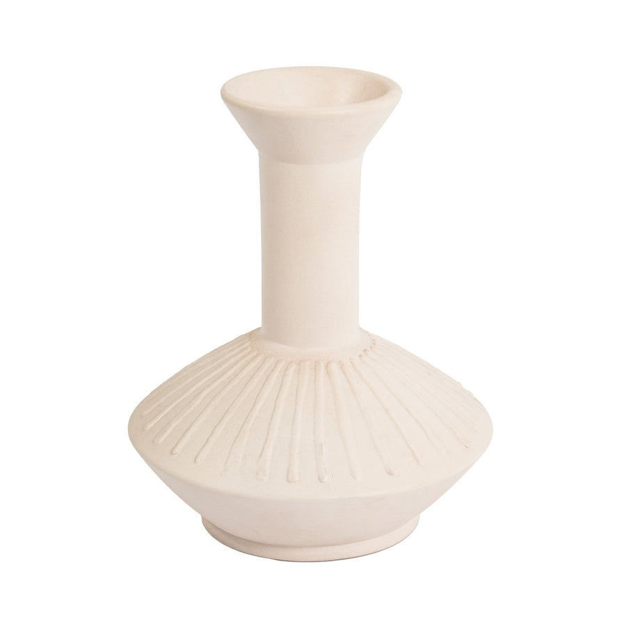 Doric Vase - Medium White Image 1