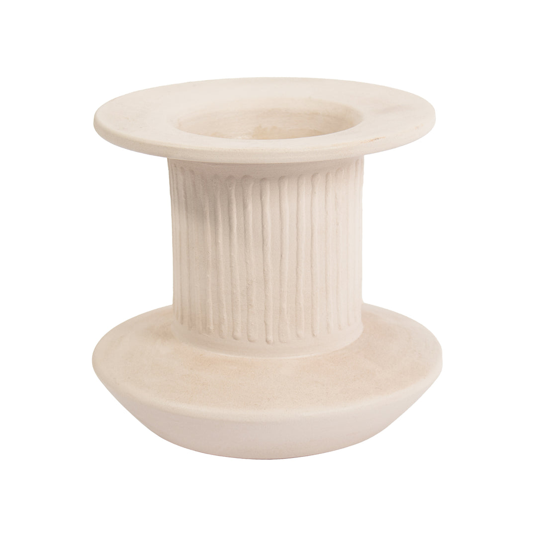 Doric Vase - Small White Image 1