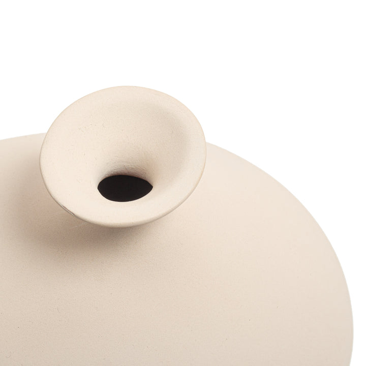 Cy Vase - Medium White Image 3