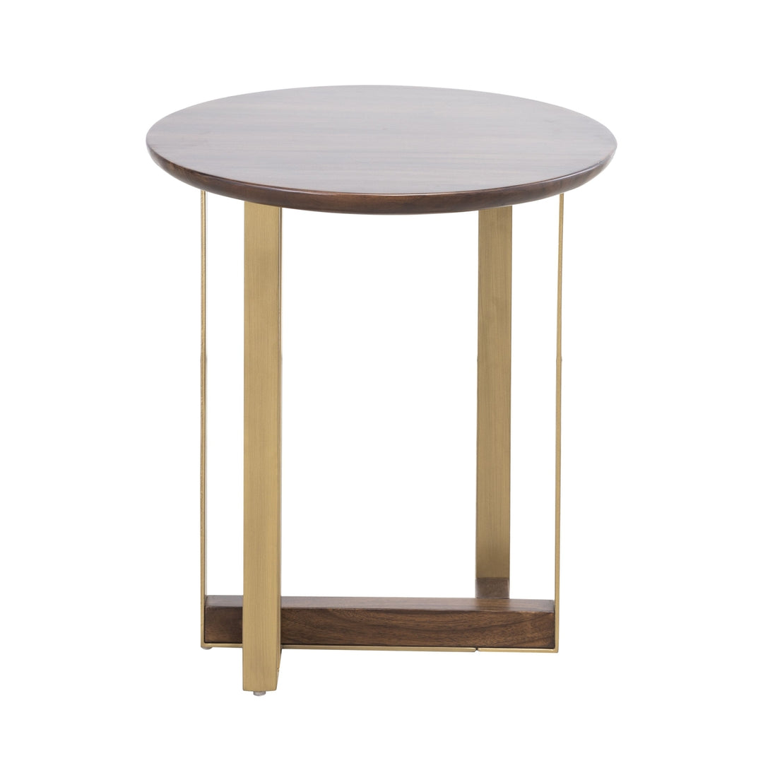 Crafton Accent Table - Mahogany Image 1