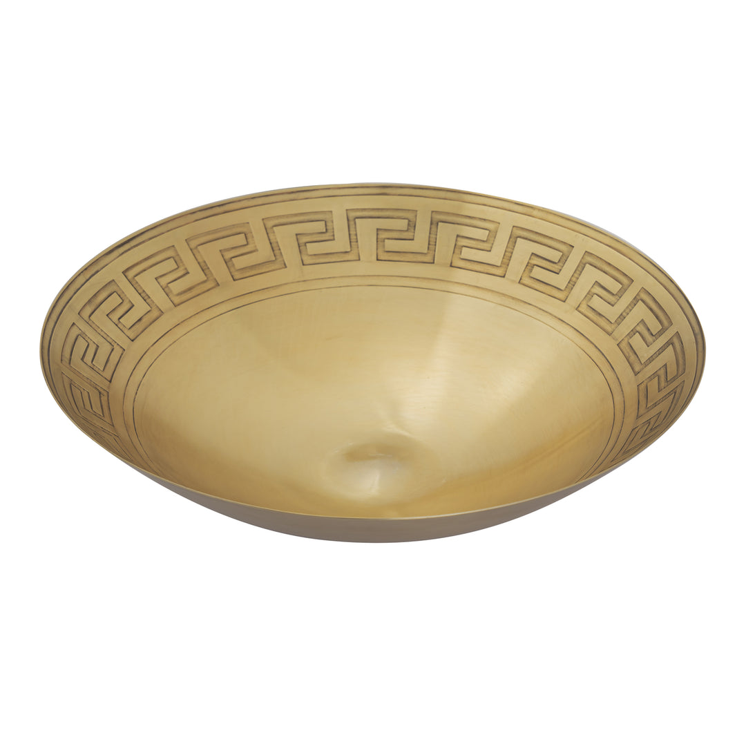 Greek Key Centerpiece Bowl Image 1