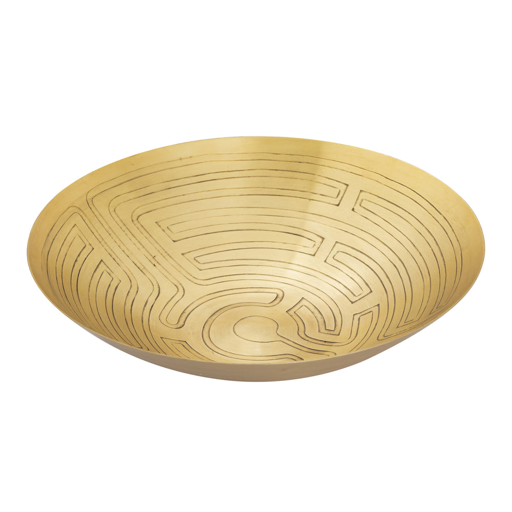 Maze Etched Bowl Image 2