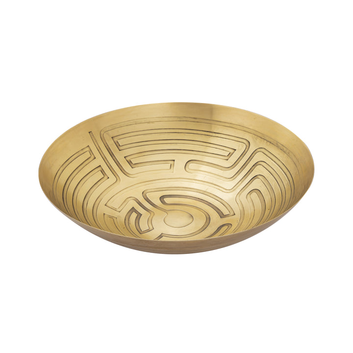 Maze Etched Bowl Image 3