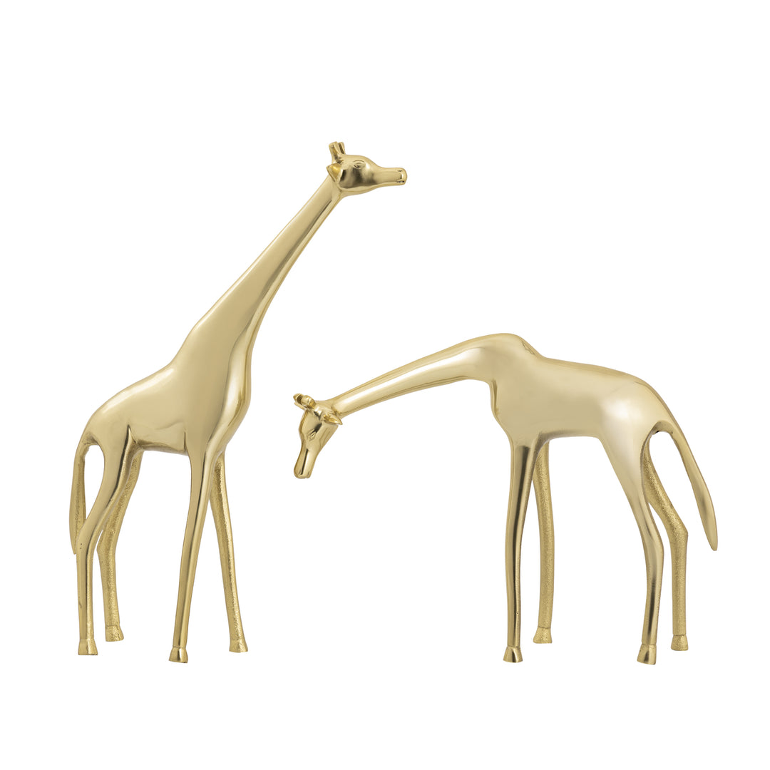 Brass Giraffe Sculpture - Small Image 5