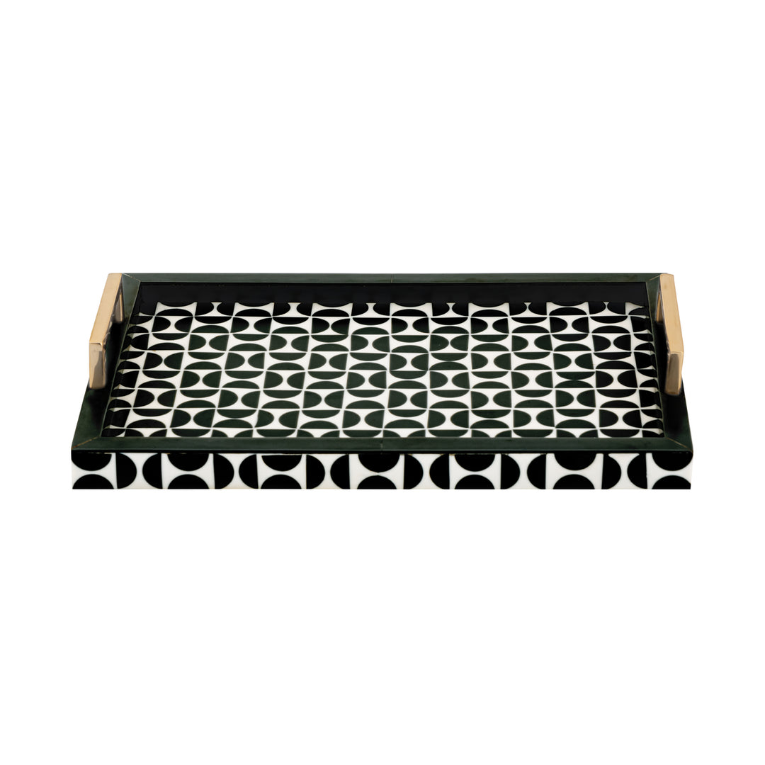 Futrelle Tray - Set of 2 Dark Green Image 3