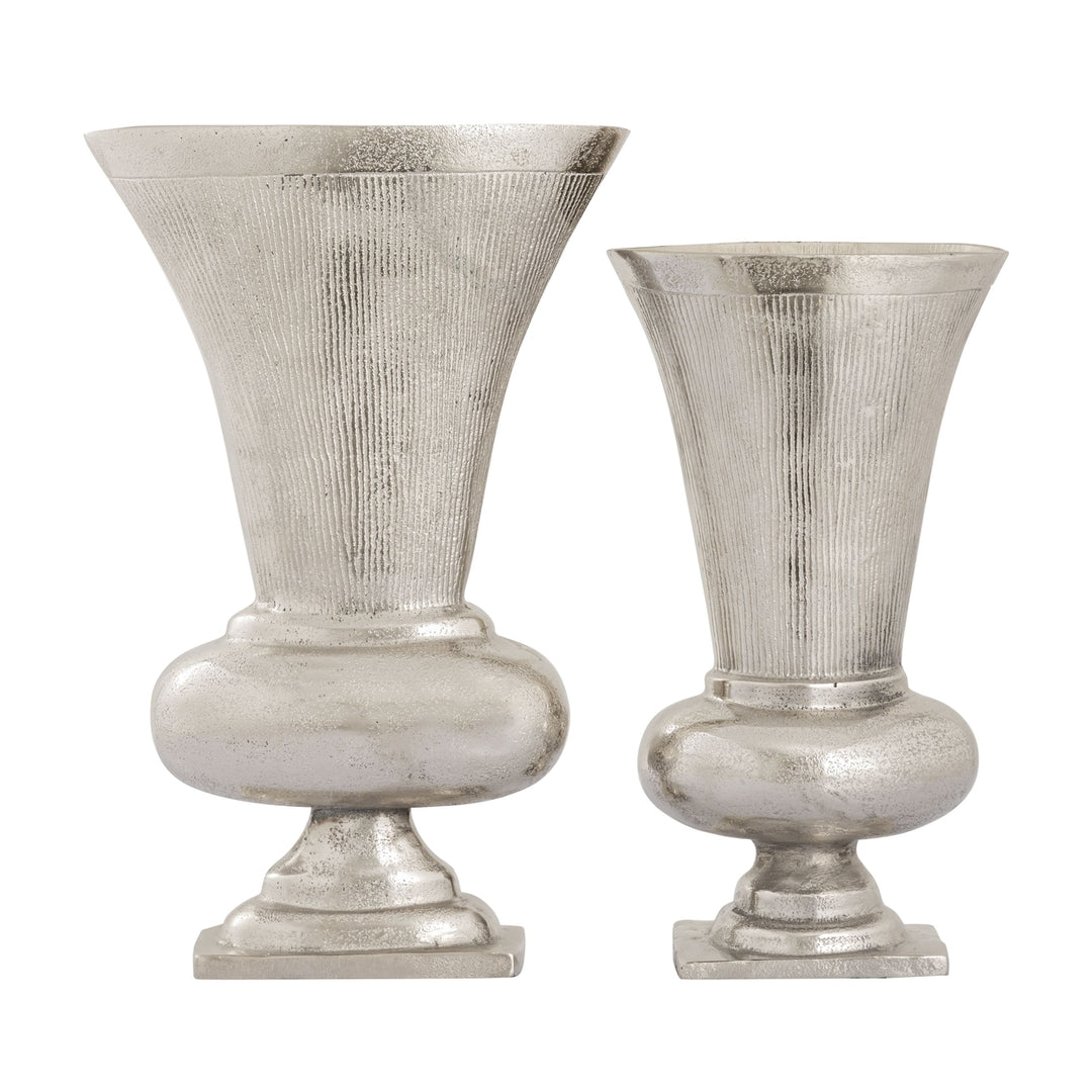 Brigitte Vase - Set of 2 Nickel Image 1