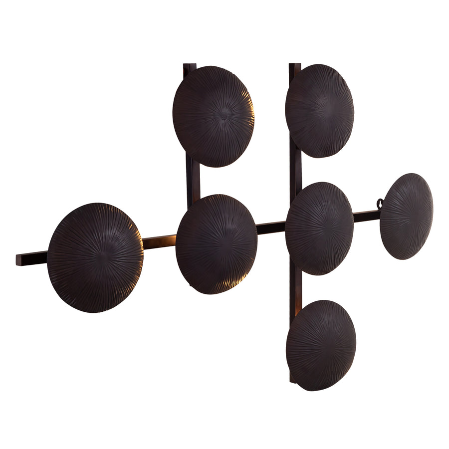 Marlee 27 High 3-Light Sconce - Matte Black Image 1