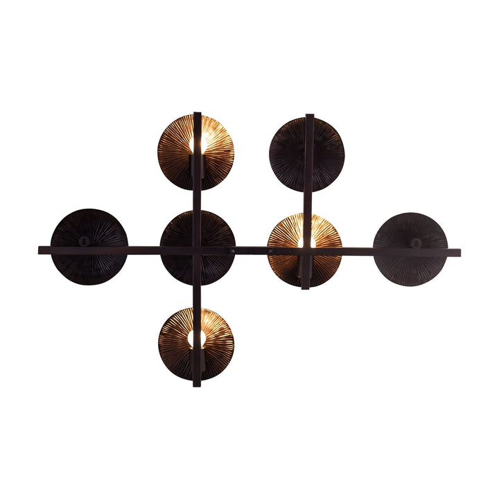 Marlee 27 High 3-Light Sconce - Matte Black Image 3