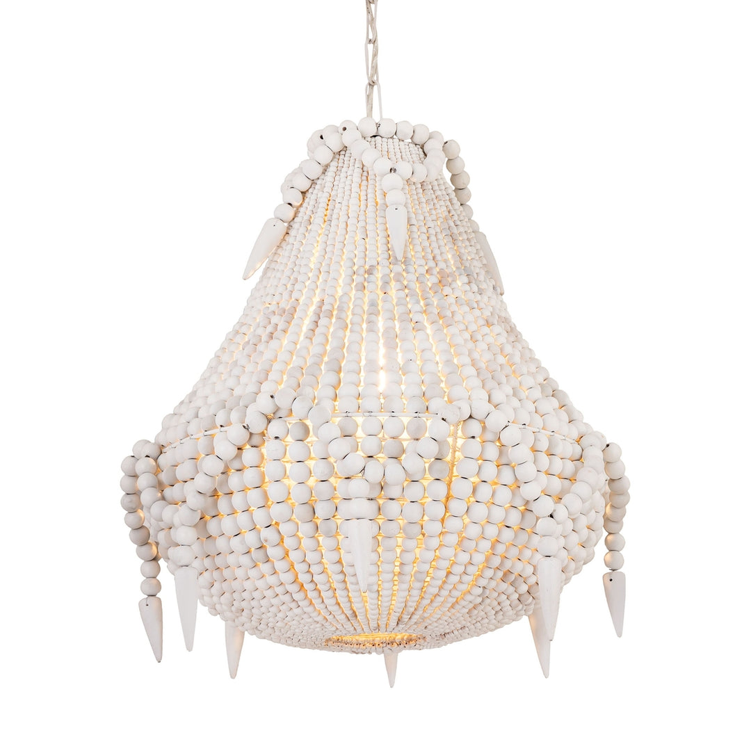 Phoebe Grove 18 Wide 1-Light Pendant - White Image 4