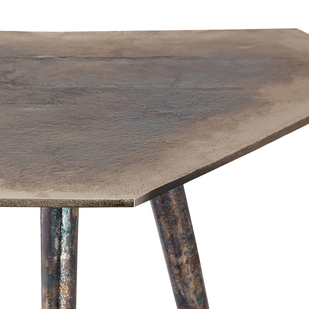 Carleton Accent Table - Oxidized Nickle Image 3