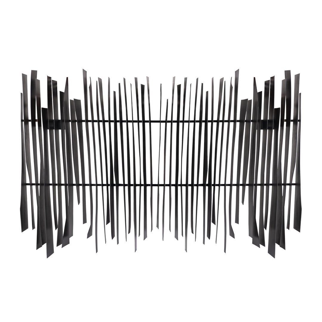 Ridge Dimensional Wall Art - Black Image 1